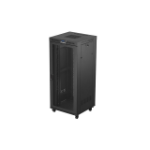 Lanberg FF01-8837-23BL rack 37U Vrijstaande rek Zwart