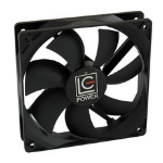 LC-Power LC-CF-120 computer cooling system Computer case Fan 12 cm Black