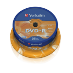 Verbatim 43667 4.7 GB DVD-R 25 pc(s)