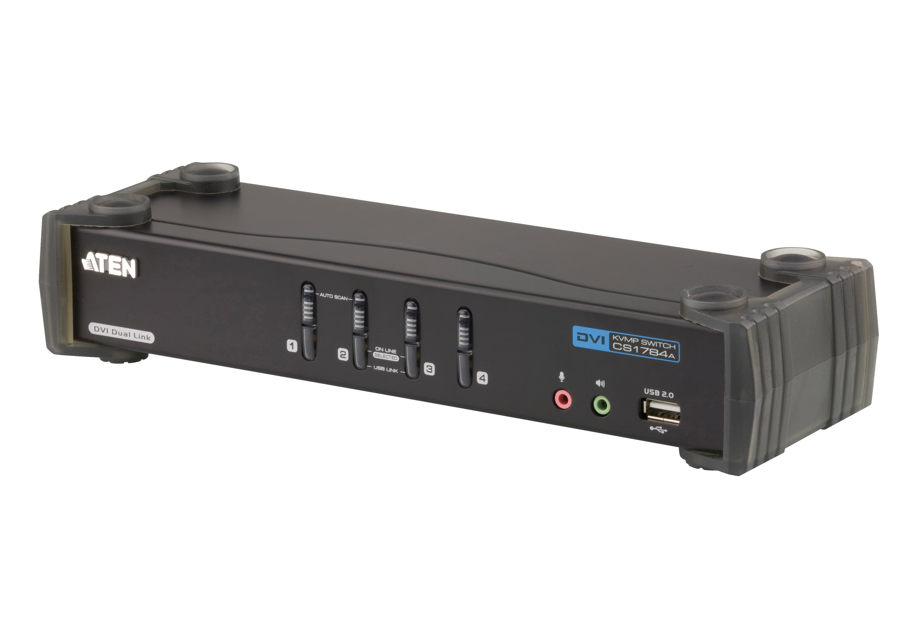 Image of ATEN CS1784A KVM switch Black