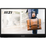 MSI PRO MP161 E2U portable TV/monitor Portable monitor Black 39.6 cm (15.6") LED 1920 x 1080 pixels