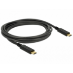 DeLOCK 83668 USB cable USB 3.2 Gen 1 (3.1 Gen 1) 2 m USB C Black