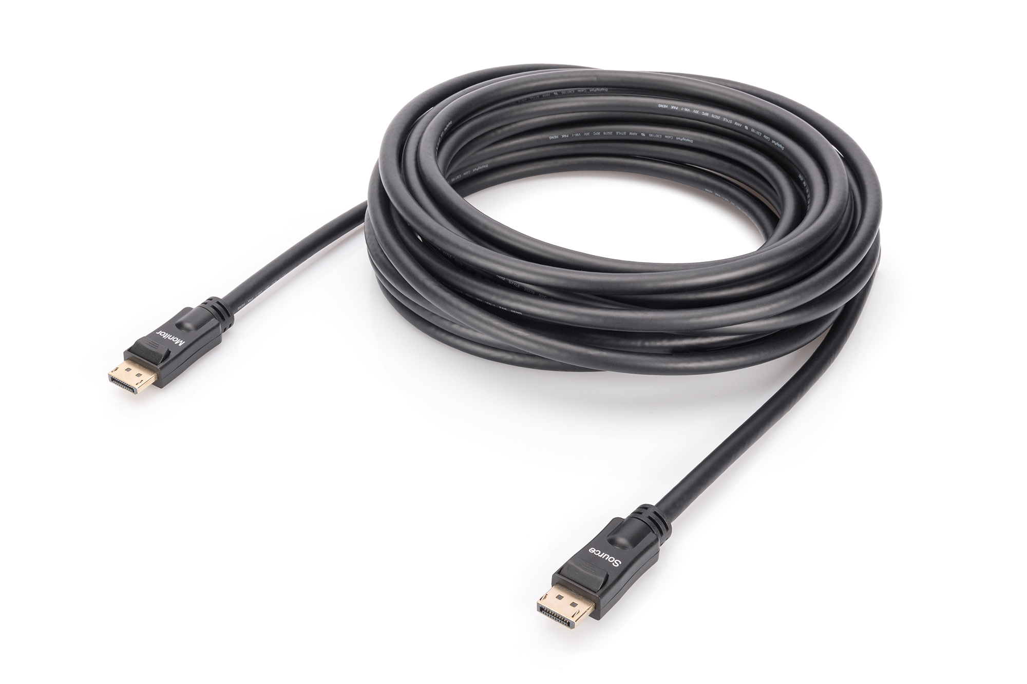 Image of Digitus DisplayPort connection cable with amplifier