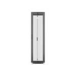 Vertiv VR3307SP rack 48U Vrijstaande rek Zwart, Transparant