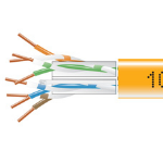 Black Box EYN867B-PB-1000 networking cable Yellow 12000" (304.8 m) Cat6