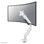 Neomounts NM-D775WHITEPLUS monitor mount and stand 124.5 cm (49") White Table top