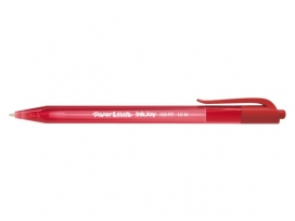 Image of Papermate InkJoy 100 RT Red Clip-on retractable ballpoint pen...
