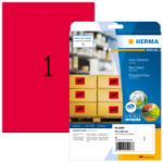 HERMA 5048 printeretiket Rood Zelfklevend printerlabel