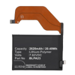 CoreParts MBXMP-BA1834 mobile phone spare part Battery Black, Brown