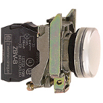 Schneider Electric XB4BVB1 alarm light indicator 24 V White