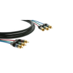 Kramer Electronics Component Cable 1.8m component (YPbPr) video cable 70.9" (1.8 m) 3 x RCA Black