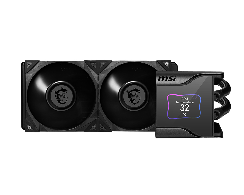 Image of MSI MEG CORELIQUID S280 Liquid CPU Cooler '280mm Radiator, 2.4''...