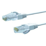 4Cabling 004.650.3005.50PACK networking cable White 2 m Cat6a U/UTP (UTP)