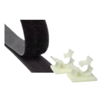 RF IDeas KT-MFPMNT mounting kit Black, White Plastic, Fabric