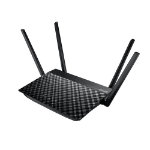 ASUS RT-AC58U V2 wireless router Gigabit Ethernet Dual-band (2.4 GHz / 5 GHz) 4G Black