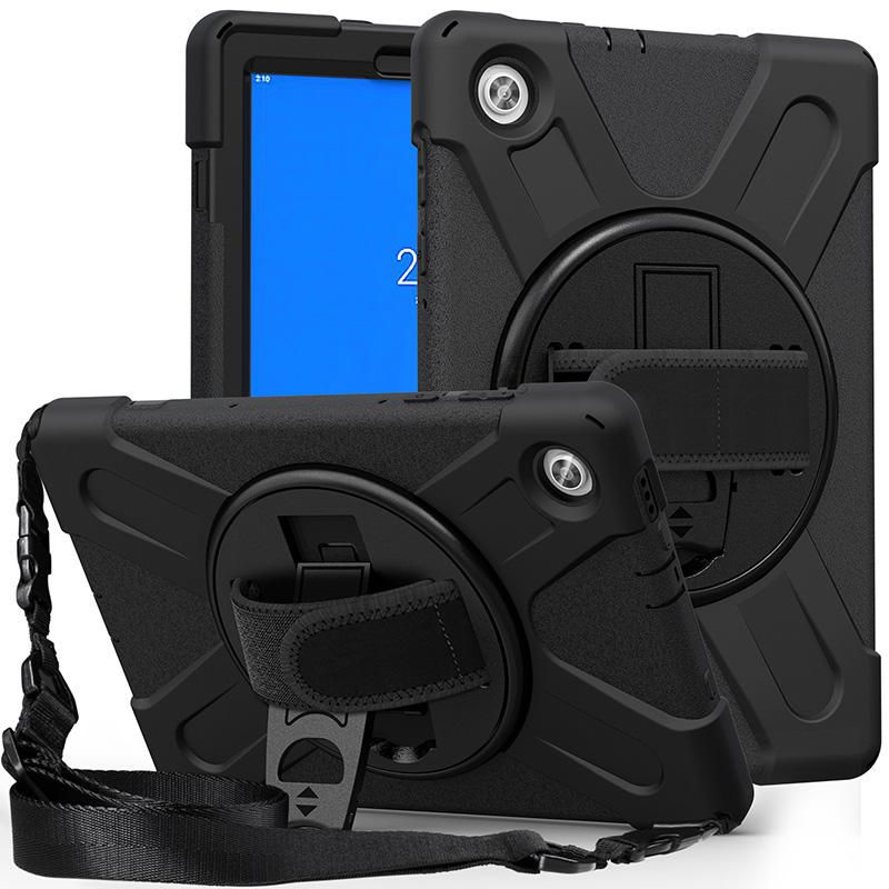 Estuff Black Austin Defender Case For Lenovo Tab M10 Hd 2Nd Gen (Tb-X306x)
