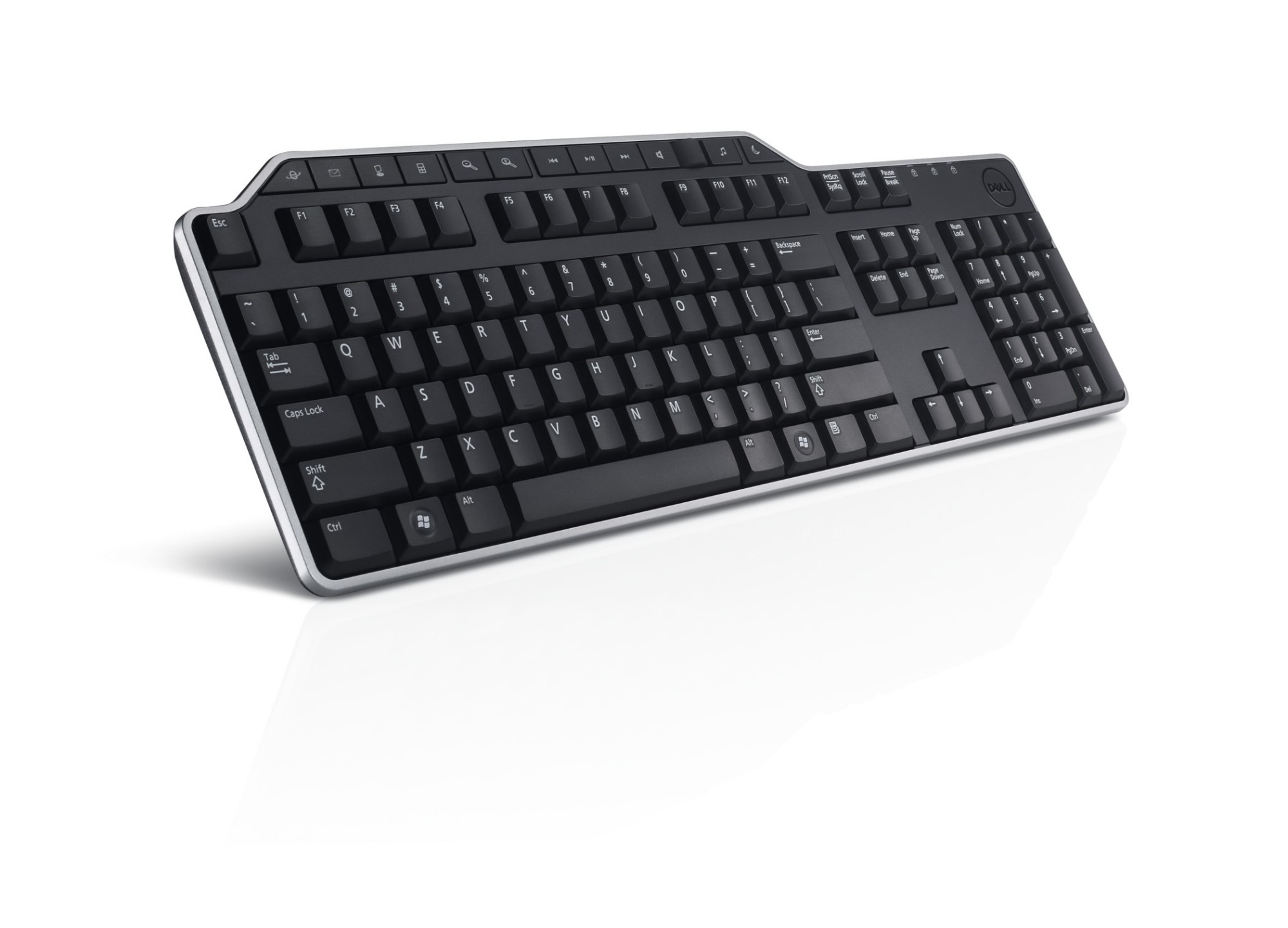 KB-522 keyboard Universal USB QWERTY English Black