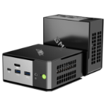 GMKtec EVO-X1 AMD Ryzen AI 9 HX 370 32 GB LPDDR5x-SDRAM 1 TB SSD Windows 11 Pro Mini PC Black, Silver