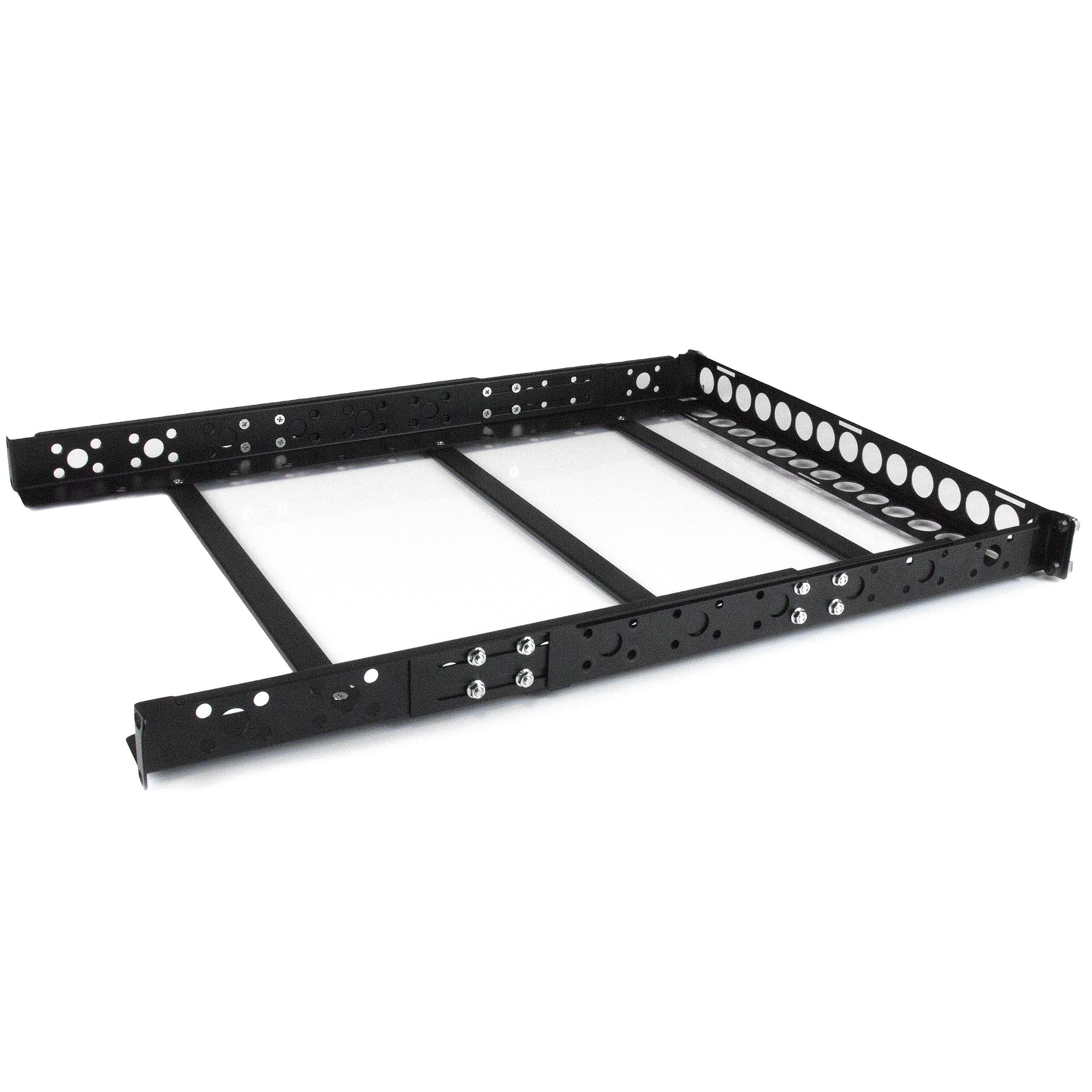 Image of StarTech.com 1U Fixed 19" Adjustable Depth Universal Server Rack Rails