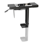 Brateck Adjustable Under-Desk ATX Case Mount with Sliding track, Up to 10kg,360° Swivel