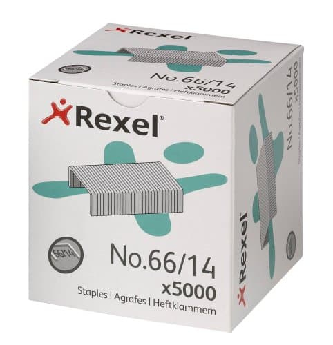 Rexel No 66 Staples 14mm (Pack of 5000) 06075