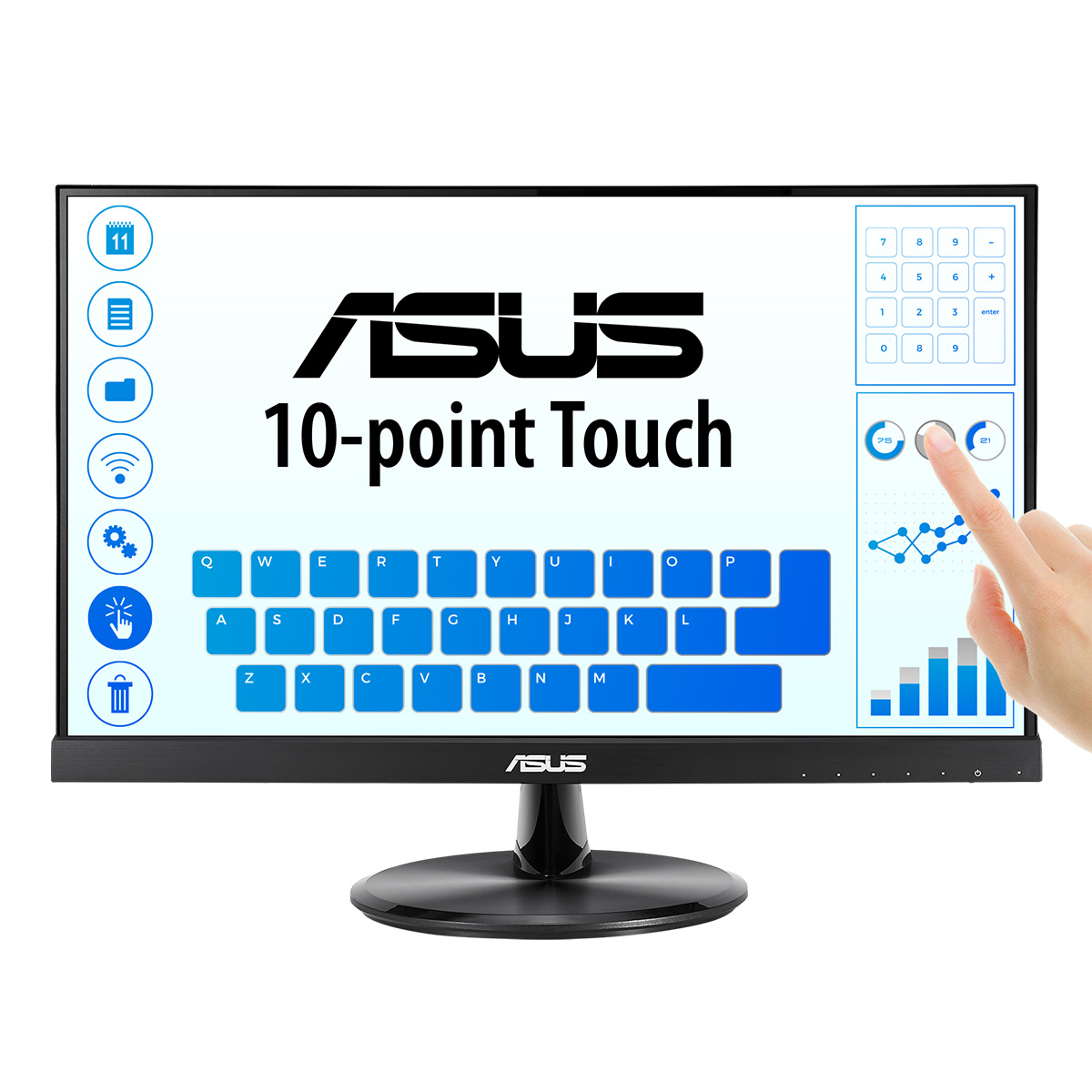 ASUS VT229H computer monitor 54.6 cm (21.5") 1920 x 1080 pixels...