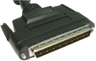Cables Direct 2m HP68 M/M SCSI cable Black External DB68/HP