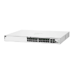 HPE Networking Instant On Switch 48p Gigabit CL4 PoE 4p SFP+ 370W 1940 Managed L2+ Gigabit Ethernet (10/100/1000) Power over Ethernet (PoE) 1U Wit
