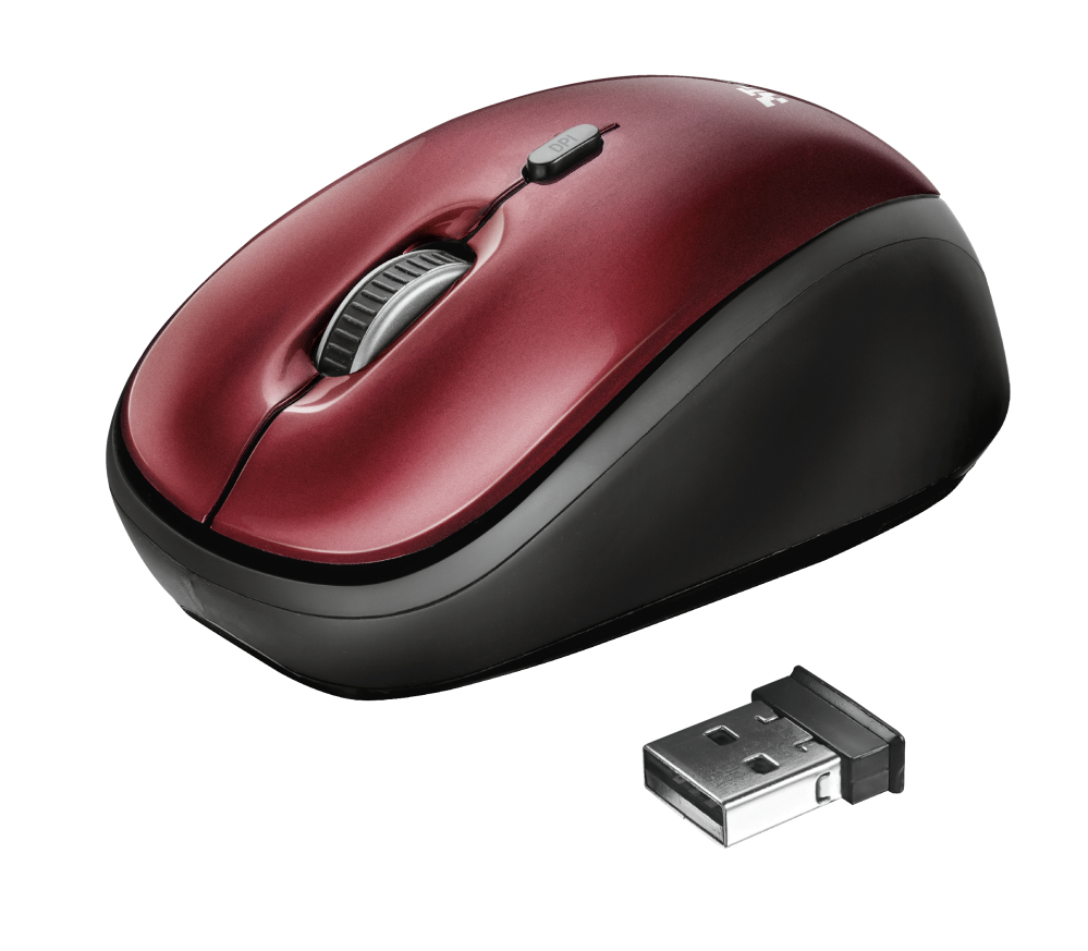 Trust 19522 mouse Office RF Wireless Optical 1600 DPI