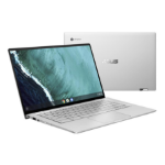 ASUS Chromebook Flip C434TA-DSM4T notebook m3-8100Y 14" Touchscreen Full HD Intel® Core™ m3 4 GB LPDDR3-SDRAM 64 GB eMMC Wi-Fi 5 (802.11ac) ChromeOS Silver