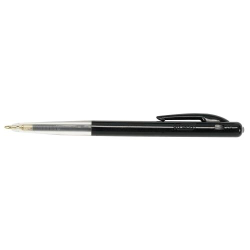 Bic M10 Clic Retractable Ballpoint Pen Medium Black (50 Pack) 901256