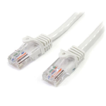 StarTech.com 2.13m Cat5e UTP networking cable White 83.9" (2.13 m)