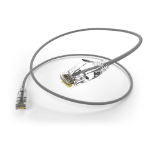 UNC CS6-02F-GRY networking cable 23.6" (0.6 m) Cat6