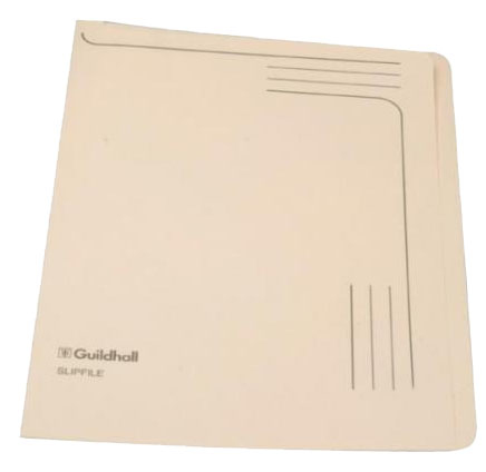 Photos - File Folder / Lever Arch File Guildhall 4609Z folder Cream A4