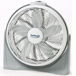 Lasko 20" Cyclone® Pivot Fan Silver, White