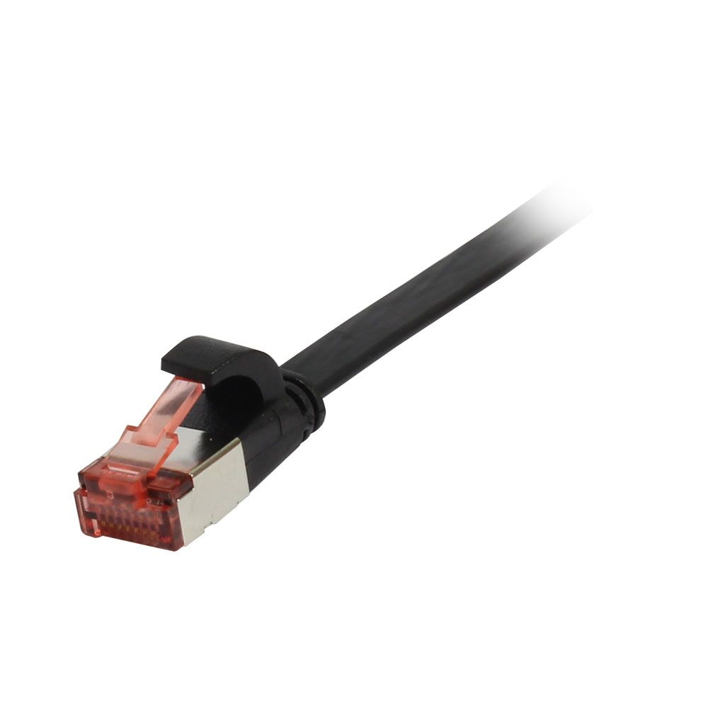 EU Product - Patchkabel RJ45 Cat6 250Mhz schwarz FTP U/FTP TPE Superflex - Cable - Digital thumbnail
