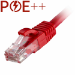 Cablenet 2.5m Cat6 RJ45 Red U/UTP LSOH 24AWG Snagless Booted Patch Lead