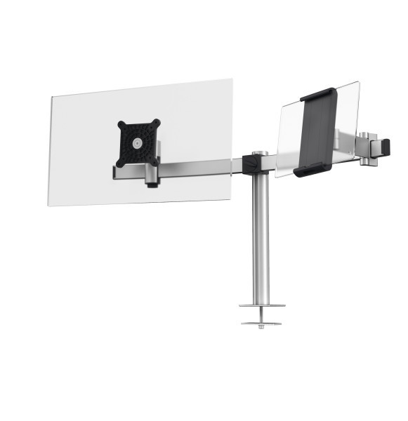 Photos - Mount/Stand Durable 508823 monitor mount / stand 86.4 cm  Silver Desk (34")