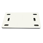 Videk 40mm x 20mm x 1.3mm Cable Tie Marker Plate Pack of 100
