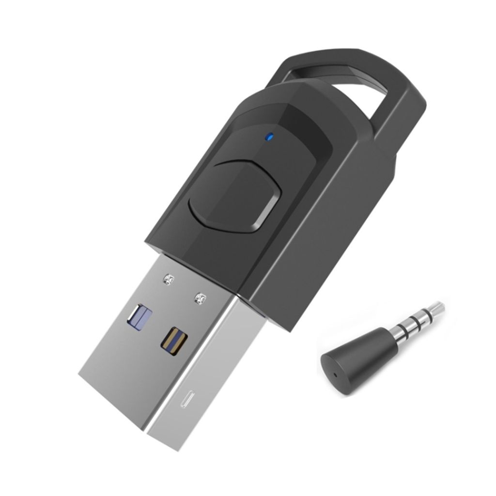 TBD0601848201A NONAME Bluetooth Audio Transmitter for PS5 / PS4 / PC - Black