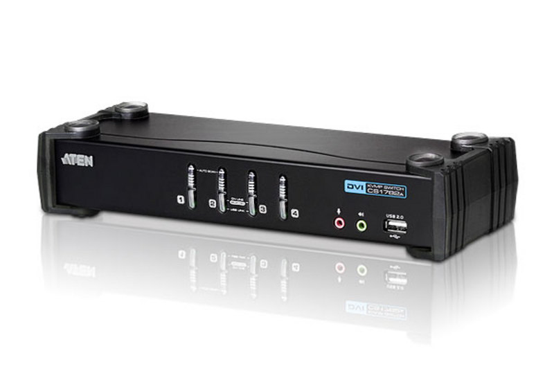 Image of ATEN CS1764A-AT-E KVM switch Black