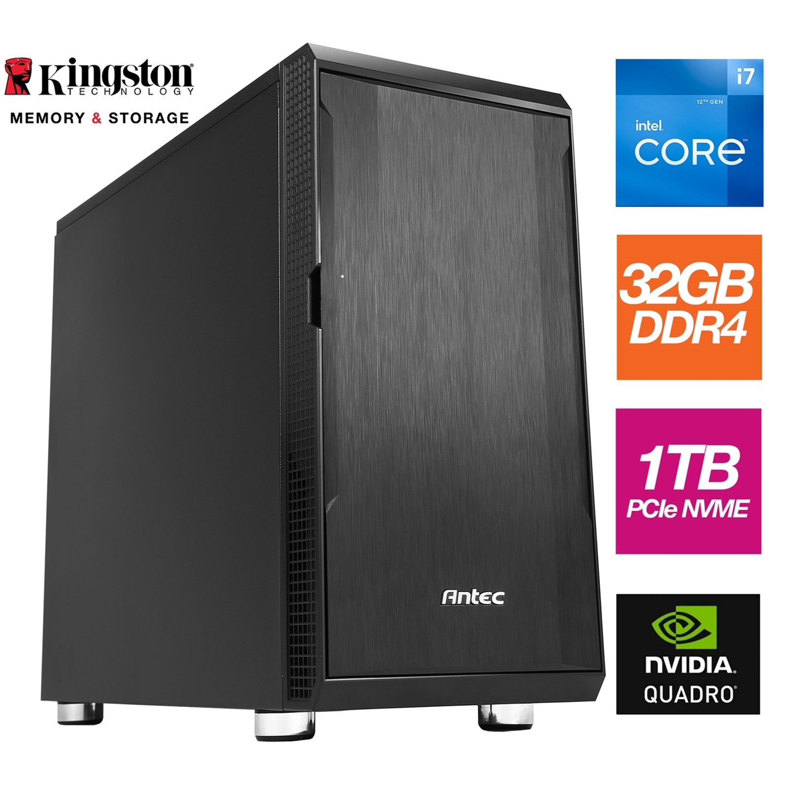 Image of TARGET CAD Intel i7-12700F 12 Core 20 Threads, 2.10GHz (4.90GHz...