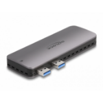 DeLOCK 42013 behuizing voor opslagstations SDD-behuizing Zwart M.2