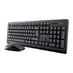 Trust Primo keyboard Mouse included Universal RF Wireless QWERTY US English Black