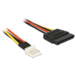 DeLOCK 0.24m SATA 15p / 4p