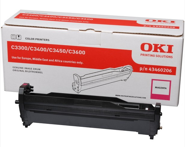 OKI 43460206/TYPE C9 Drum kit magenta, 15K pages for OKI C 3300/3400/3450/3600