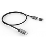 LMP 17466 USB cable 3 m USB C Grey