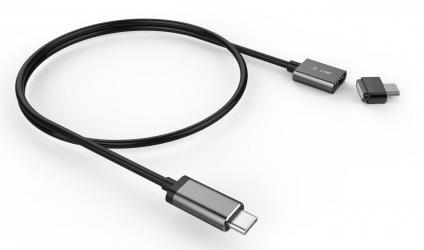 EU Product - Magnetic Safety Ladekabel 3m USB-C (f) space grau - Cable - Digital thumbnail