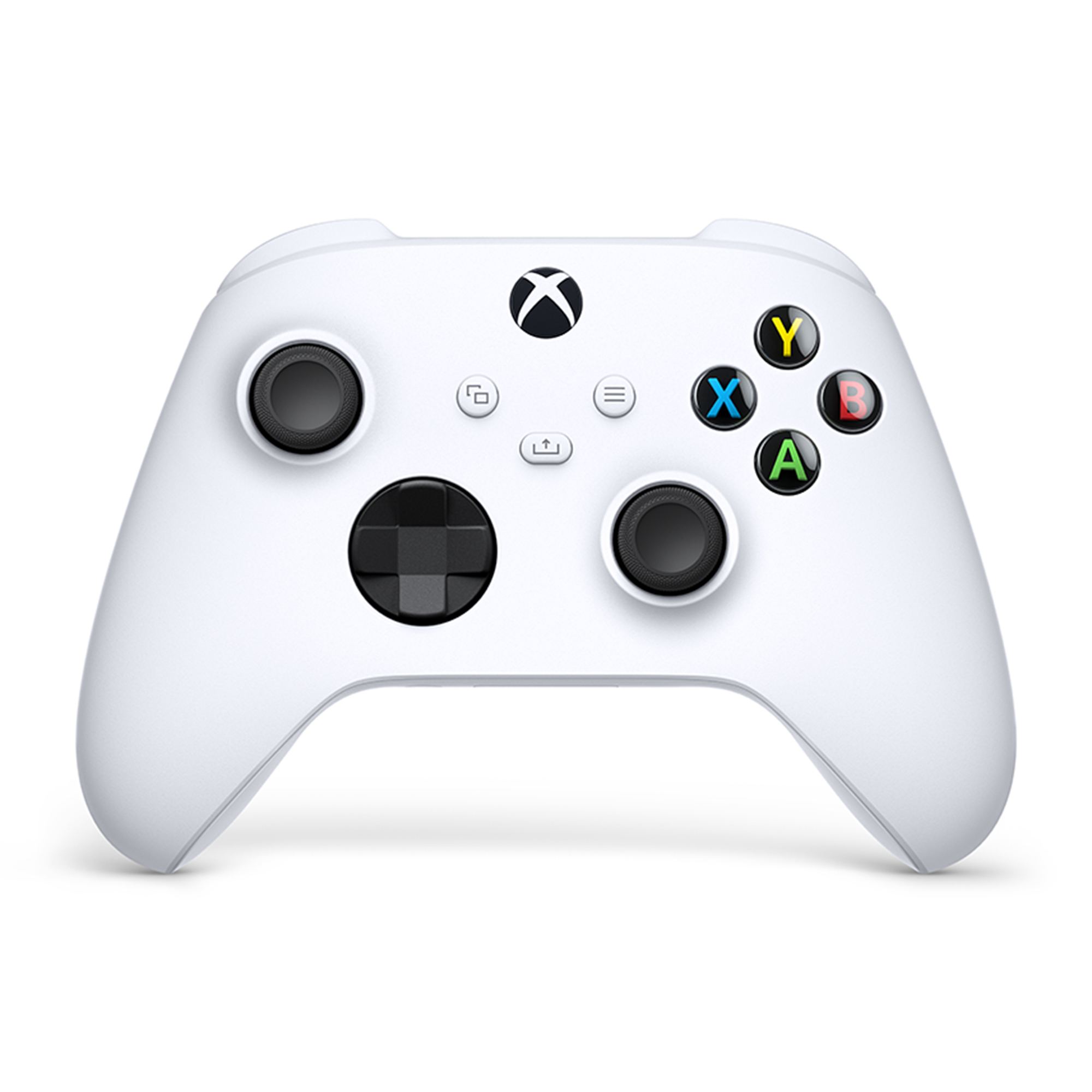 Image of Microsoft Xbox Wireless Controller White Bluetooth/USB Gamepad...
