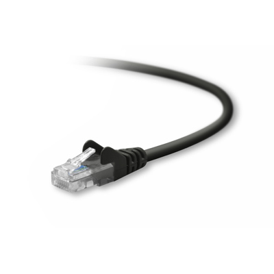 Belkin UTP CAT5e 5 m networking cable Black U/UTP (UTP)